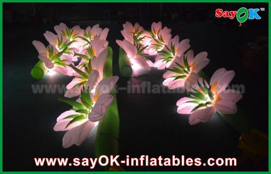 الترويجية بقيادة نفخ زهرة الديكور 190T أكسفورد القماش