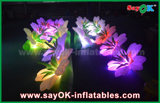 الترويجية بقيادة نفخ زهرة الديكور 190T أكسفورد القماش