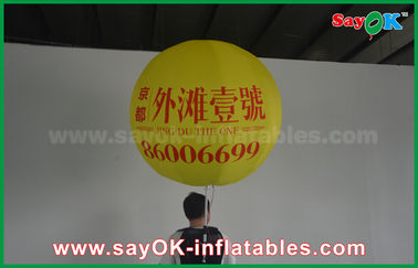 1.5 متر نفخ أدى بالون على ظهره بالون الإعلان مع طباعة عملاق كبير نفخ بالون الهيليوم