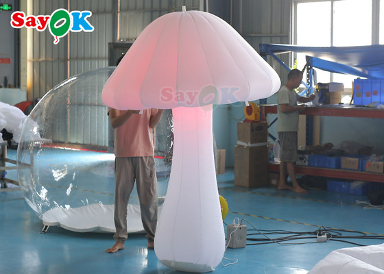 أكسفورد القماش 2 متر LED نفخ الإضاءة الديكور الفطر الأبيض