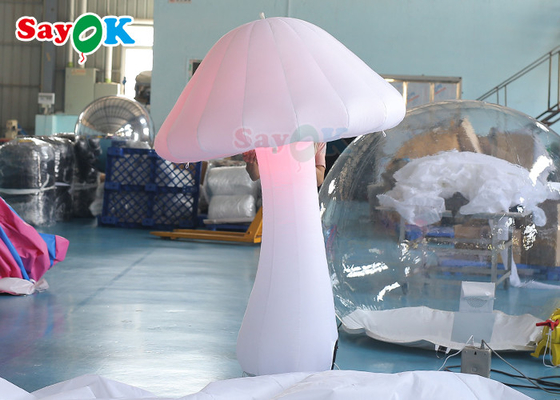 أكسفورد القماش 2 متر LED نفخ الإضاءة الديكور الفطر الأبيض