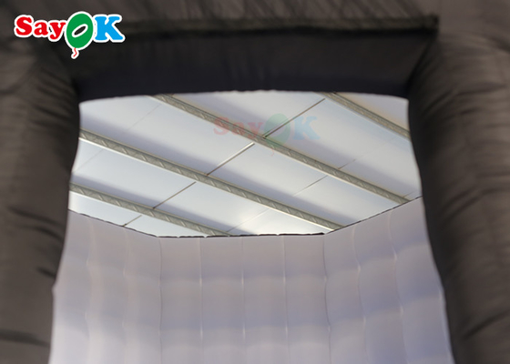 قابل للنفخ حزب خيمة قابل للنفخ باب واحد قابل للنفخ صورة خيمة 360 درجة منصة عمل كاميرا فيديو كشك