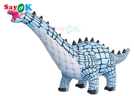 نموذج ديناصور ضخم جذاب أخضر قابل للنفخ إعلان في الأحداث الحفلة