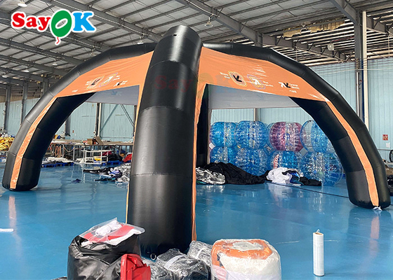 مخصص PVC 7x4m نفخ الهواء خيمة الدعم هيكل تفجير العنكبوت خيمة