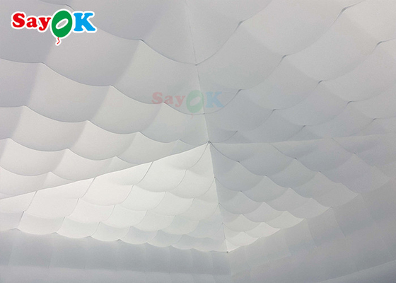 خيمة هوائية متحركة 8x8x4m في الهواء الطلق خيمة حفلة مفتوحة للبيض