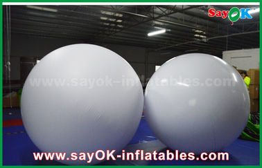 إضاءة الصمام نفخ بالون 0.2mm PVC رمي الكرة للحفلة الصوتية / الحدث