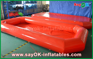 ألعاب الأطفال القابلة للنفخ أحمر PVC حمام مياه قابلة للنفخ حمام سباحة للطفل يلعب