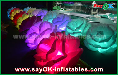 رومانسية نفخ إضاءة الديكور / LED سلسلة الزهور قابل للنفخ لحفل الزفاف