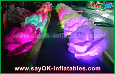 رومانسية نفخ إضاءة الديكور / LED سلسلة الزهور قابل للنفخ لحفل الزفاف