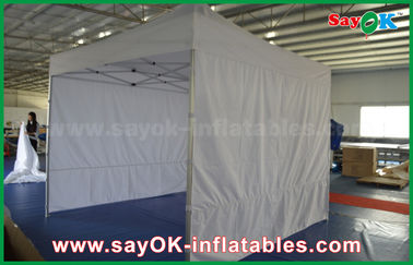 خيمة المظلة الفورية المحمولة المخصصة في الهواء الطلق طباعة الشاشة الحريرية الإعلان للطي خيمة الإطار الصلب