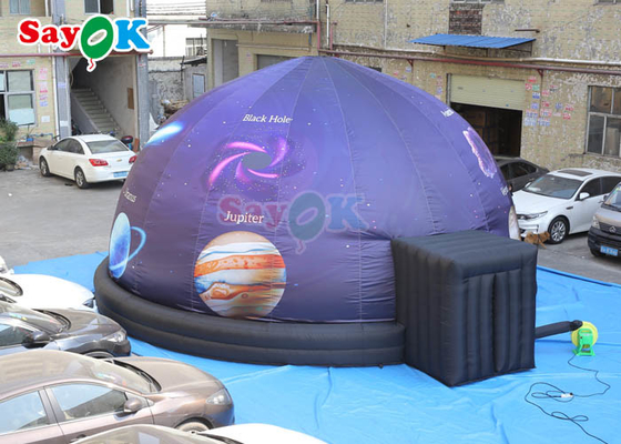 خيمة الكوكب المضخمة المحمولة 360 الإسقاط المتحرك خيمة حدث القبة الكوكبية