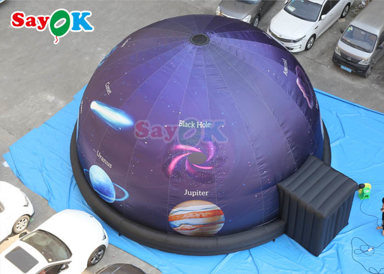 خيمة الكوكب المضخمة المحمولة 360 الإسقاط المتحرك خيمة حدث القبة الكوكبية