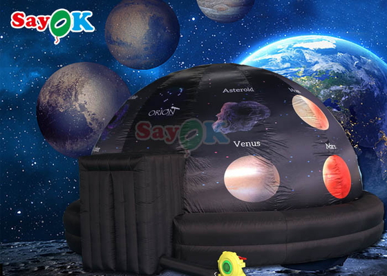 16.4ft خيمة كوكبية قابلة للنفخ محمولة قبة سينما خيمة عرض قابلة للنفخ للحدث