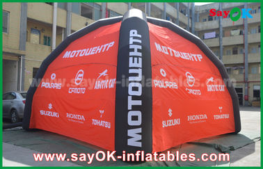 خيمة تخييم الهواء مخصصة الطباعة شعار خيمة نفخ الهواء لتزيين حفلات المعرض