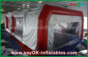 نفخ خيمة المرآب للماء نفخ الهواء خيمة PVC كشك رذاذ لسيارة طلاء الرش