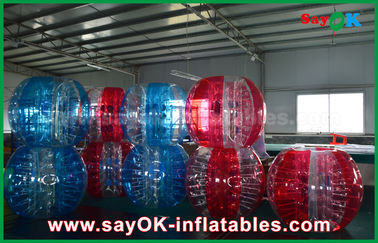 Inflatable Lawn Games Transparent PVC / TPU Inflatable Soccer Bubble Human Ball For Adult / Kid