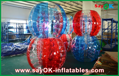 Inflatable Lawn Games Transparent PVC / TPU Inflatable Soccer Bubble Human Ball For Adult / Kid