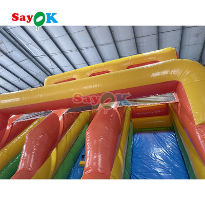 المنزلق المضغوط للخارج بسيط PVC المنزلق المضغوط المنزلق التجاري مع بركة للأطفال