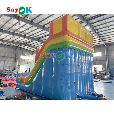 المنزلق المضغوط للخارج بسيط PVC المنزلق المضغوط المنزلق التجاري مع بركة للأطفال
