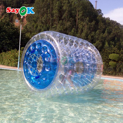 Sayok طائرة عائمة قابلة للنفخ كرة Aqua Zorbing كرة شفافة PVC أسطوانة كرة الفقاعات المائية البشرية للعبة الماء