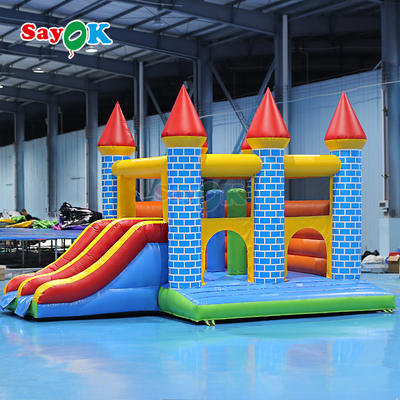 Sayok Commercial PVC Bouncy Castle Combo المضخة للأحداث في الهواء الطلق