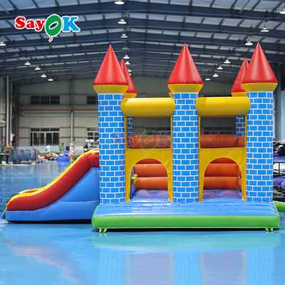 Sayok Commercial PVC Bouncy Castle Combo المضخة للأحداث في الهواء الطلق
