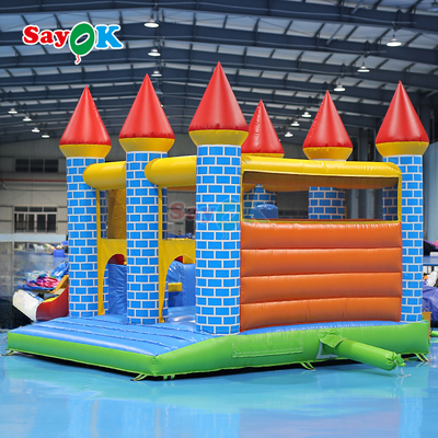 Sayok Commercial PVC Bouncy Castle Combo المضخة للأحداث في الهواء الطلق