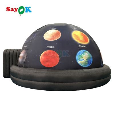 Sayok 5m Diameter Inflatable Planetarium Dome with Free 3D Design and 1 Year Warranty Portable Projection Tent