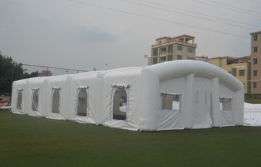 خيمة كبيرة PVC فراشة منزل قابل للنفخ لتعليم / تفجير خيمة التخييم