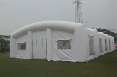 خيمة كبيرة PVC فراشة منزل قابل للنفخ لتعليم / تفجير خيمة التخييم