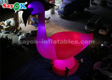 البالونات الحيوانية المضخة الشخصيات الرسومية المضخة الوردية العظيمة المضخة فلامينغو