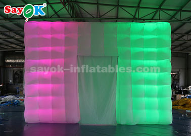 خيمة Outwell Air 5 * 5 * 3.5m قابلة للنفخ للهواء بأضواء LED متعددة الألوان لحفل الزفاف