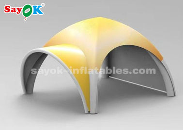 خيمة تخييم قابلة للنفخ مخصصة محمولة على شكل X خيمة هوائية قابلة للنفخ لعرض تجاري سهل التجميع