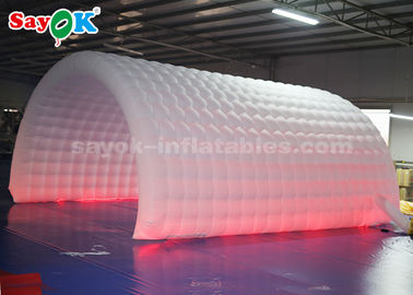 نفخ خيمة نفق قابلة لإعادة الاستخدام 6 * 3 * 3m أضواء LED نفخ الهواء خيمة للحدث / الذكرى