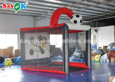 نفخ كرة القدم إرم لعبة PVC القماش المشمع نفخ كرة القدم الضرب قفص كرة القدم سرعة خيمة 2.5 * 3.5 * 3.6 متر