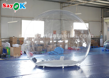 خيمة قابلة للنفخ واضحة شفافة 3m نفخ الهواء خيمة غير - لهب سام - مادة PVC 0.6 مم