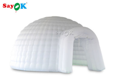 خيمة نفخ في الهواء الطلق خيمة قبة قابلة للنفخ في الأماكن المغلقة أو في الهواء الطلق للترقية / تفجير القباني
