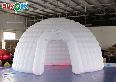 خيمة نفخ في الهواء الطلق خيمة قبة قابلة للنفخ في الأماكن المغلقة أو في الهواء الطلق للترقية / تفجير القباني