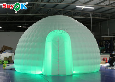 أفضل خيمة قابلة للنفخ بيضاء اللون 210D أكسفورد القماش نفخ الهواء خيمة للعرض والحدث