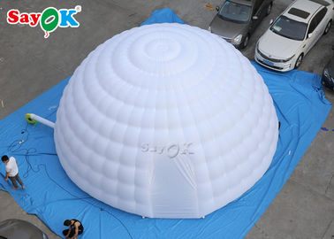 الذهاب في الهواء الطلق خيمة الهواء 8 متر نفخ قبة القباني العملاقة مع منفاخ الهواء للمعارض