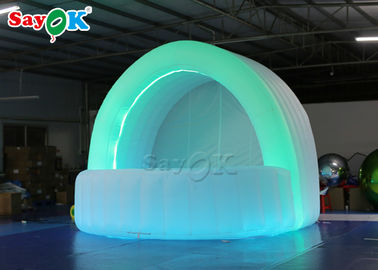 أفضل خيمة قابلة للنفخ LED إضاءة خيمة نفخ بار مع منفاخ لحزب متجر البيرة والشراب