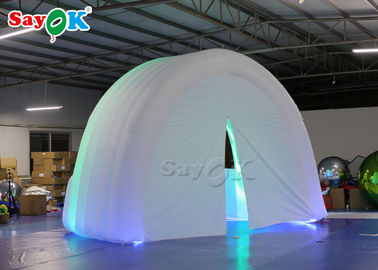 أفضل خيمة قابلة للنفخ LED إضاءة خيمة نفخ بار مع منفاخ لحزب متجر البيرة والشراب