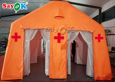 خيمة طوارئ قابلة للنفخ بنيت بسرعة خيمة الحجر الصحي المتنقلة القابلة للنفخ لتعيين المرضى