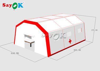 خيمة طوارئ قابلة للنفخ خيمة قابلة للنفخ مقاومة للماء قابلة للنفخ لتعيين أسرة بمضخة هواء