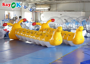 البالونات الحيوانية القابلة للنفخ 6m مزحة كرنفال الزخرفة اليرقة القابلة للنفخ لألعاب بناء الفريق