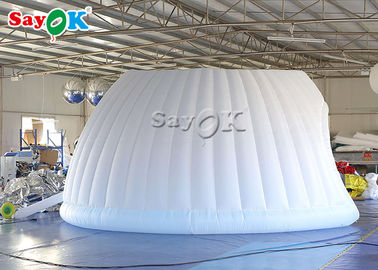 خيمة كبيرة قابلة للنفخ للشركات انتهى خيام قبة قابلة للنفخ LED بطول 6 أمتار