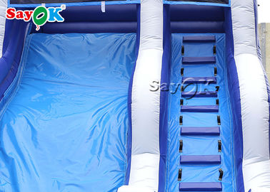 سباحة قابلة للنفخ المنزلق 7x4x5mH للطفل في الهواء الطلق المنزلق المضغوط للتسلق للمياه للترفيه