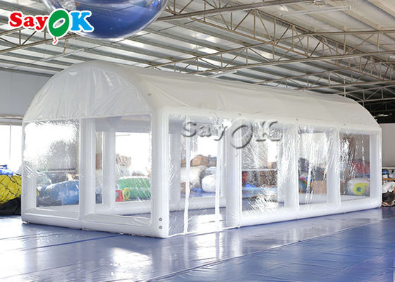 حزب بركة الهواء خيمة مخصص محكم PVC نفخ غطاء حمام السباحة خيمة