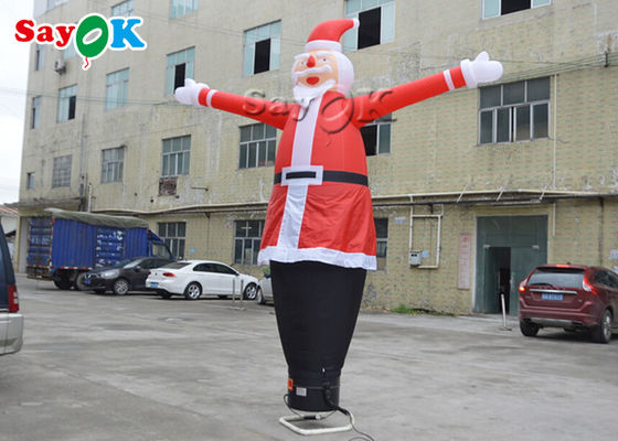 نفخ أحمق يلوح أنبوب رجل الحلي الإعلان 10m نفخ الهواء راقصة عيد الميلاد