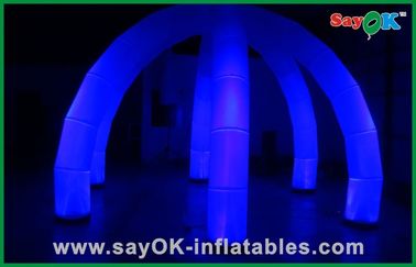 الإعلان عن العناكب خيمة نفخ إضاءة الديكور مع LED